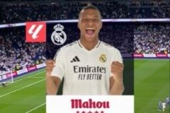 姆巴佩貢獻2進球1關鍵傳球，當選皇馬2-0皇家社會一役全場最佳