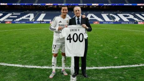 巴斯克斯披400場皇馬紀念球衣，38球73助助隊奪冠