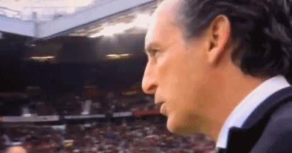 大馬丁紅牌+進(jìn)球被吹，維拉歐冠遭逆轉(zhuǎn)，埃梅里神情嚴(yán)峻