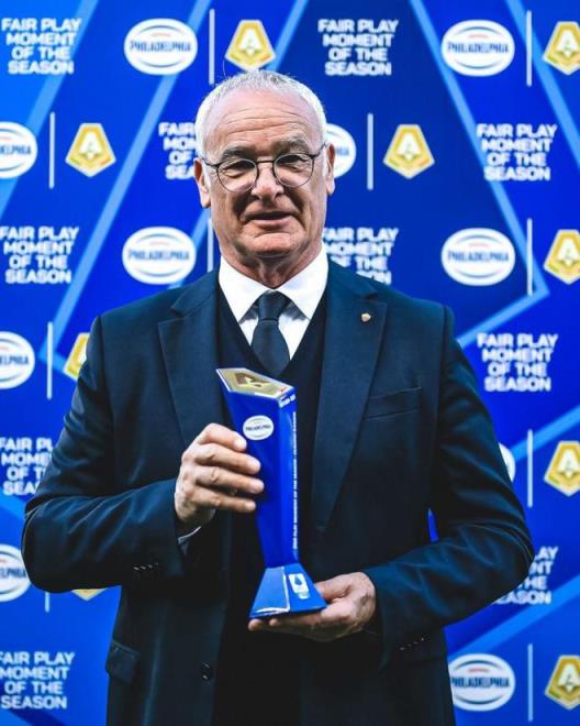 拉涅利因對手受傷主動叫停進攻獲意甲公平競賽獎