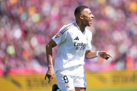 姆巴佩西甲金靴誕生，成皇馬隊史第14位射手王