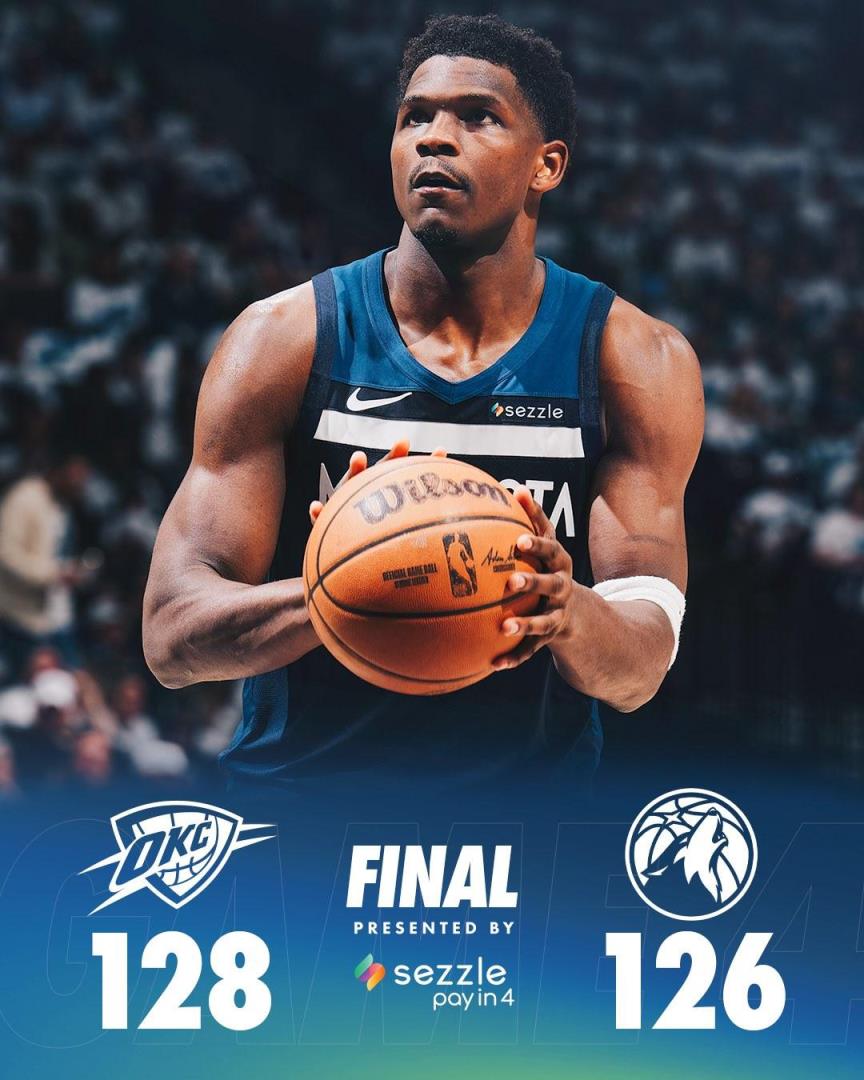 森林狼西決G4多項數據領先仍憾負